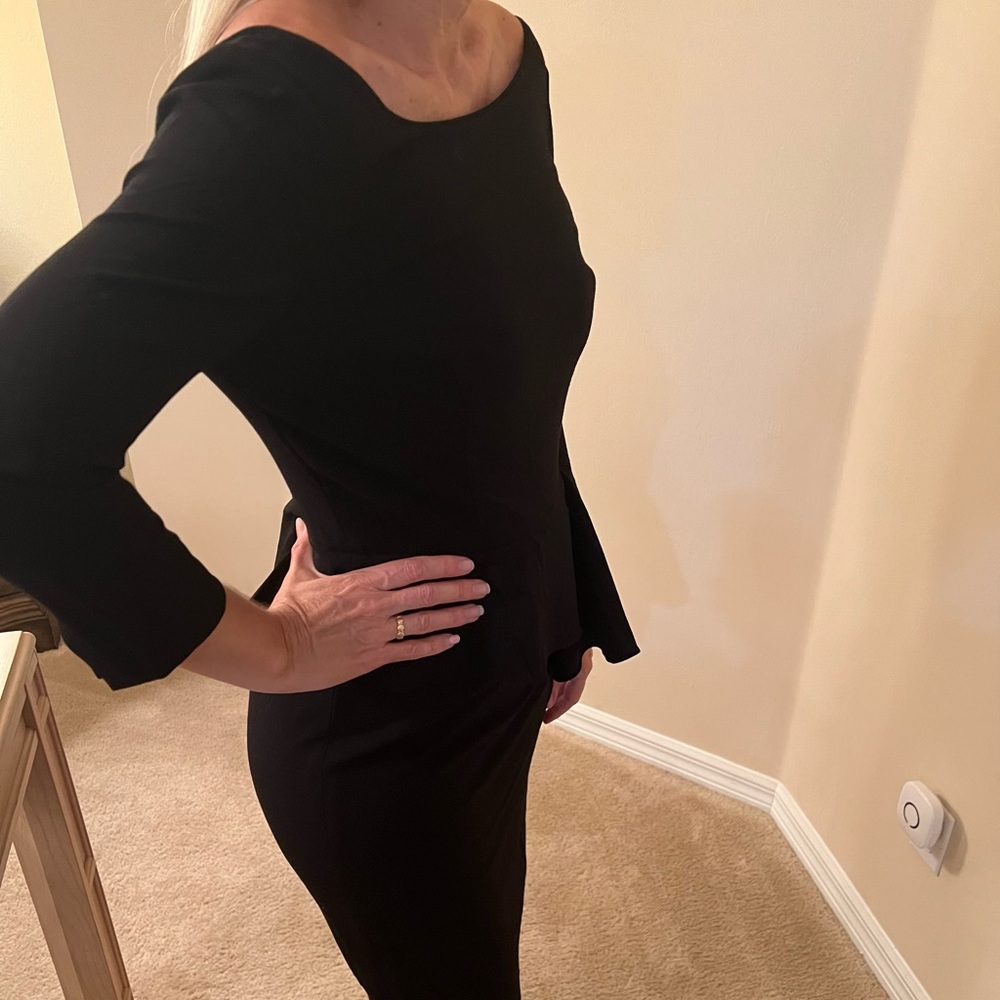 WHBM Cocktail Black Dress NWOT Never Worn Size 4